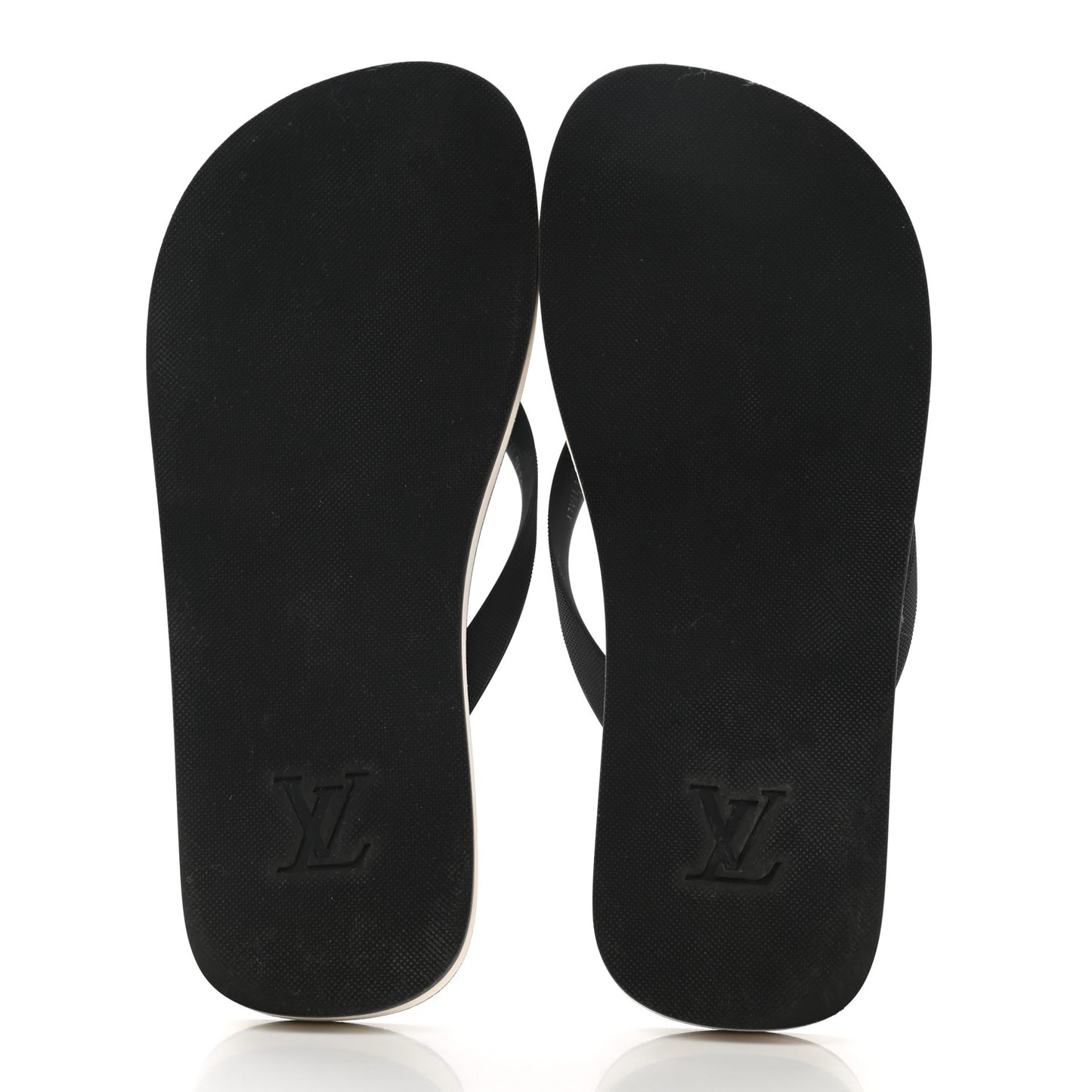 Rubber Mens Molitor Thong Sandals 6 Black