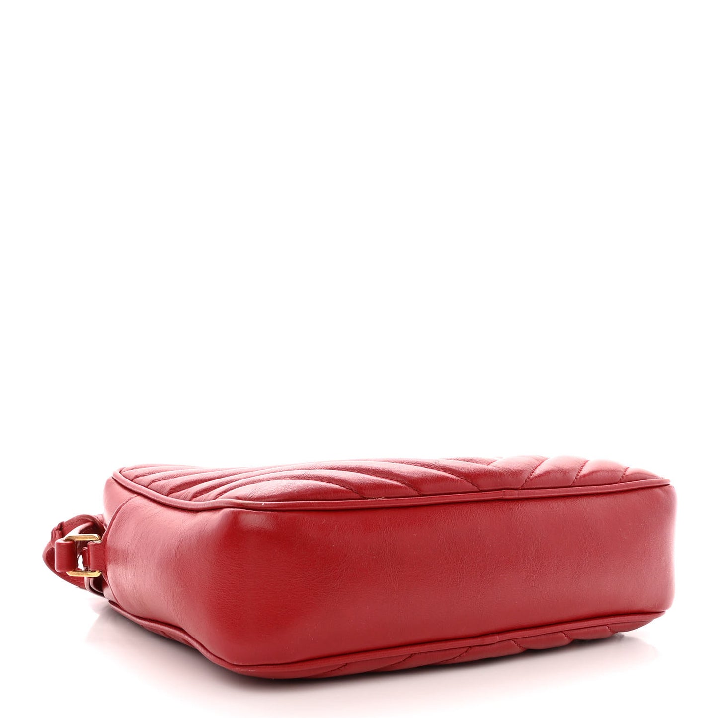 Calfskin Matelasse Monogram Lou Camera Bag Rouge Eros