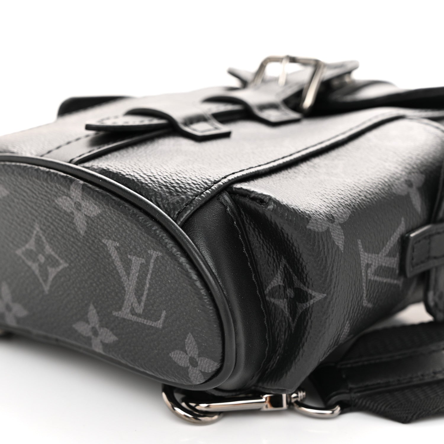 Louis Vuitton Monogram Eclipse Nano Christopher Backpack Black 9 of 9