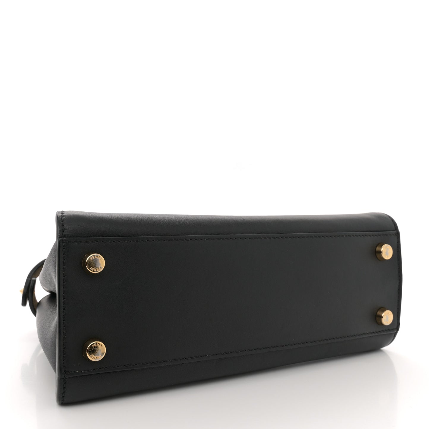 Vitello Tahiti Burro Medium Peekaboo Iconic Essentially Satchel Black Corda