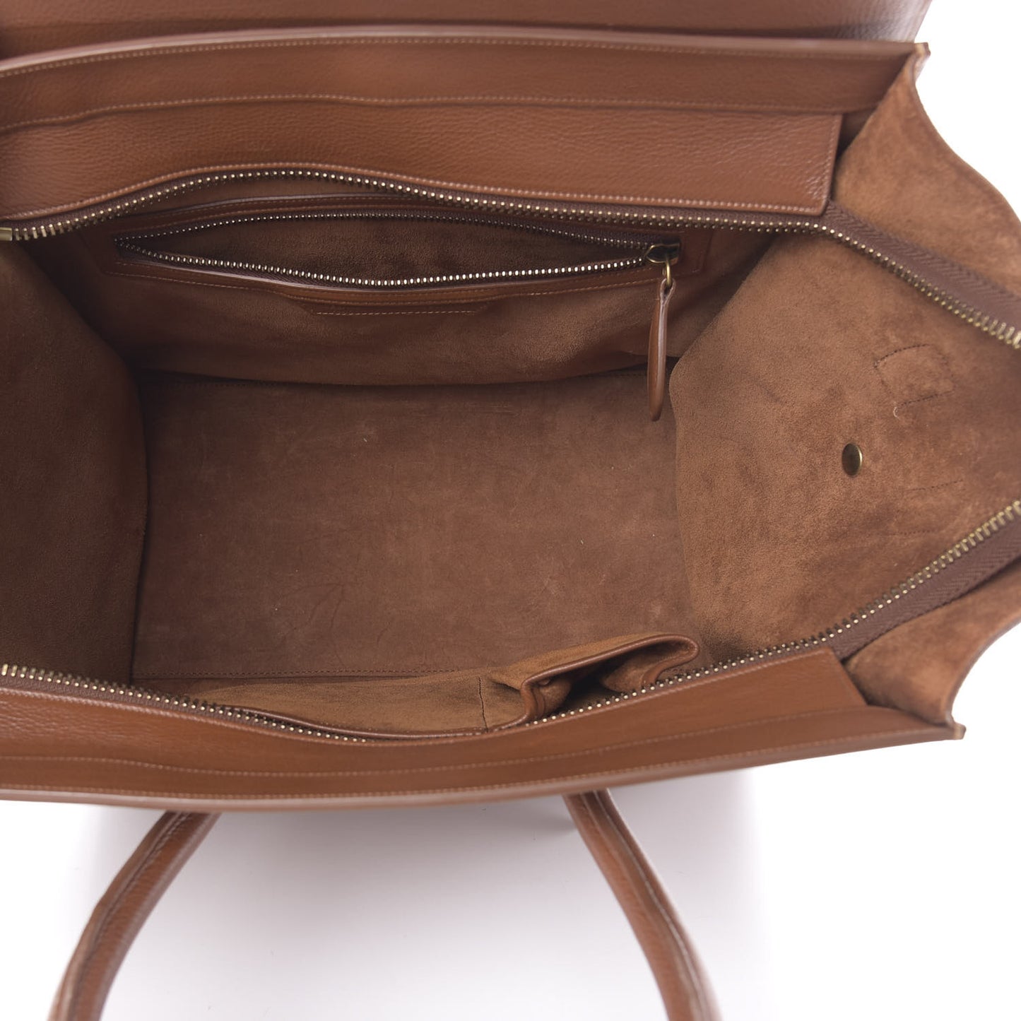 Baby Calfskin Mini Luggage Caramel