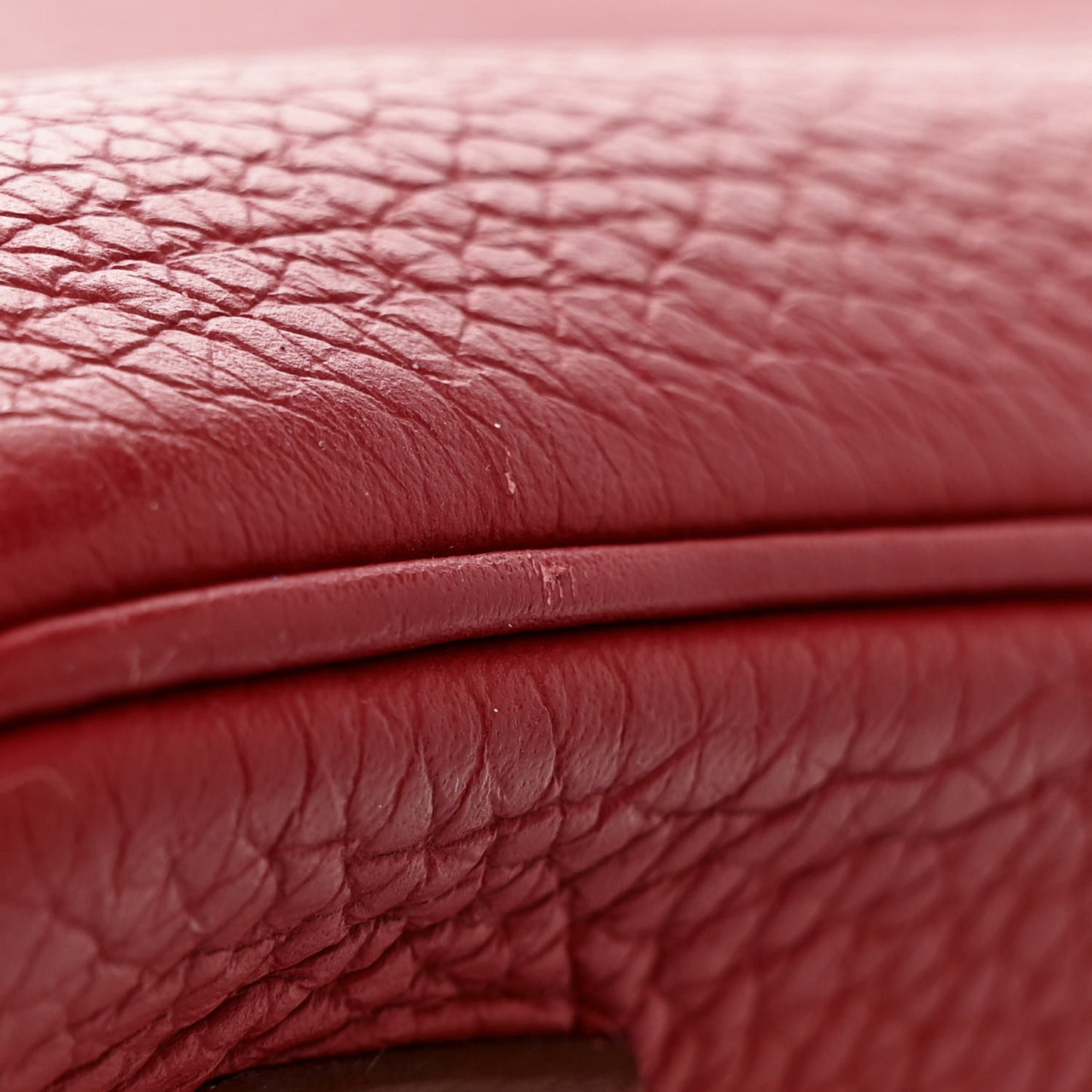 Togo Birkin 35 Rouge Garance