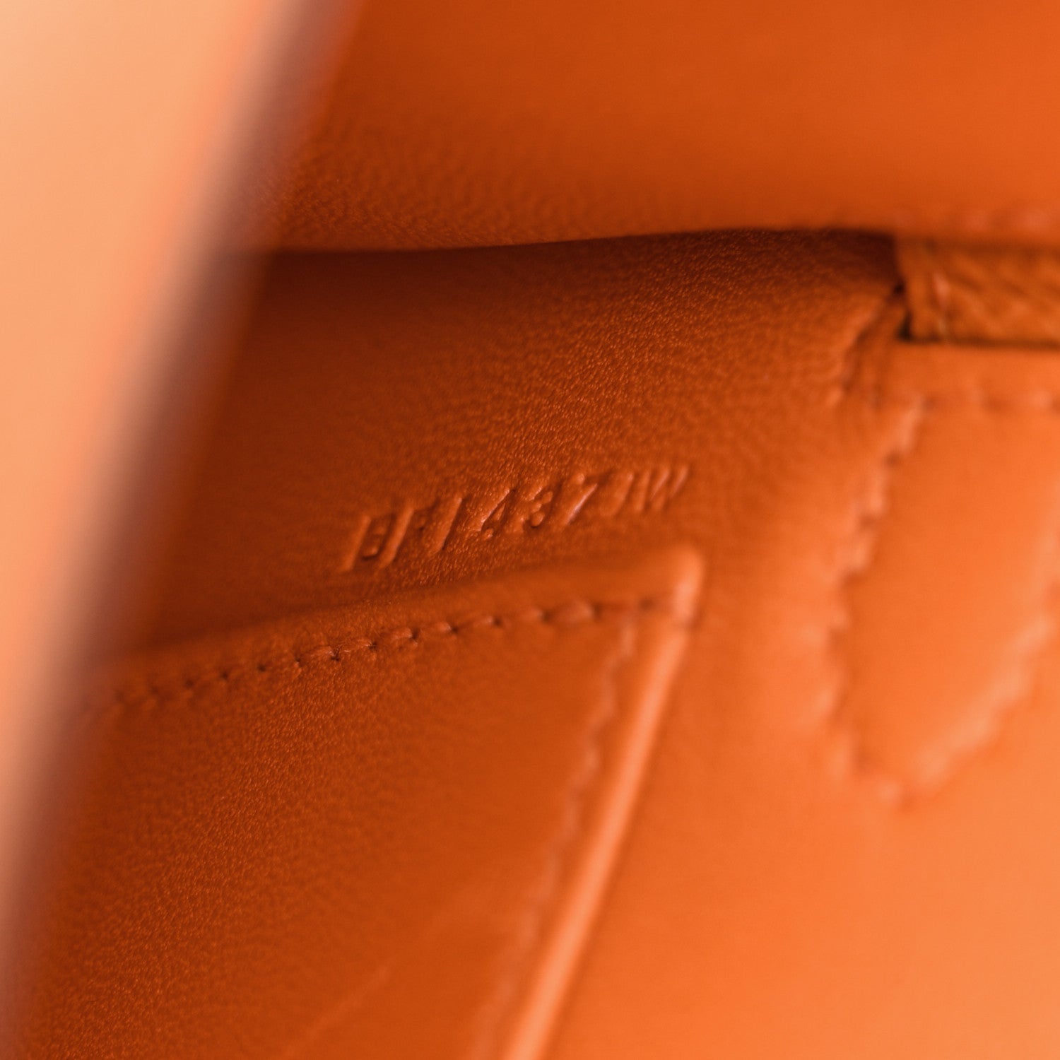 Hermes Epsom Mini Kelly Sellier 20 Orange 7 of 11