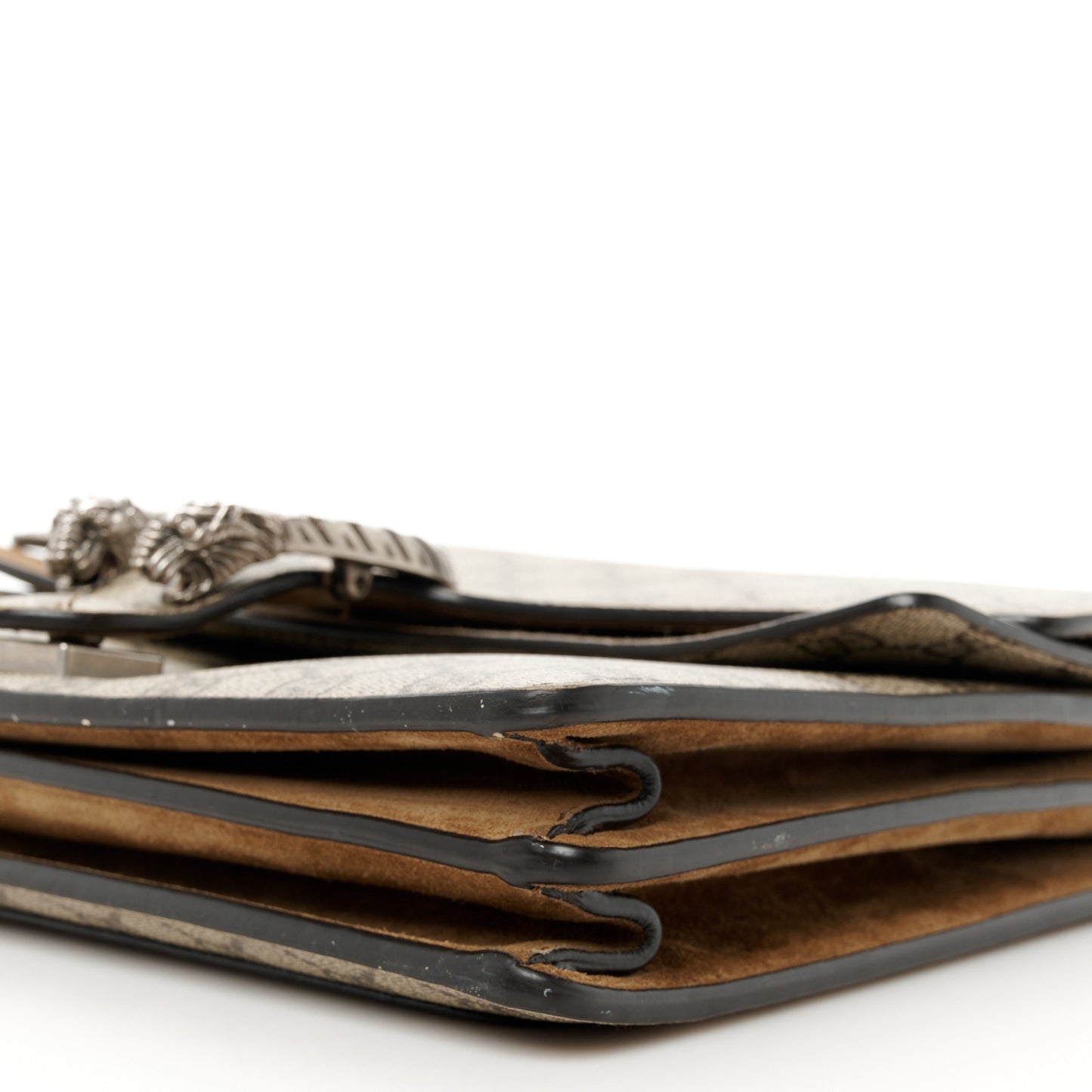 GG Supreme Monogram Medium Dionysus Shoulder Bag Taupe