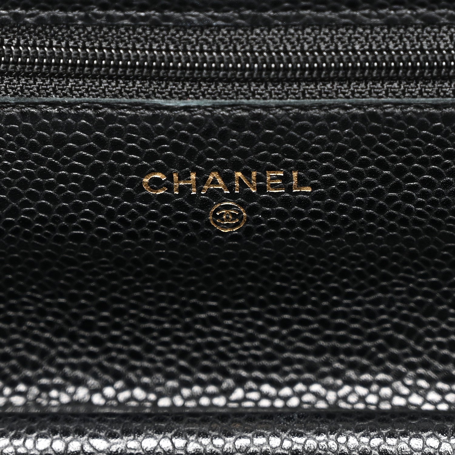 Chanel Caviar Quilted Wallet on Chain WOC Black 5 of 11