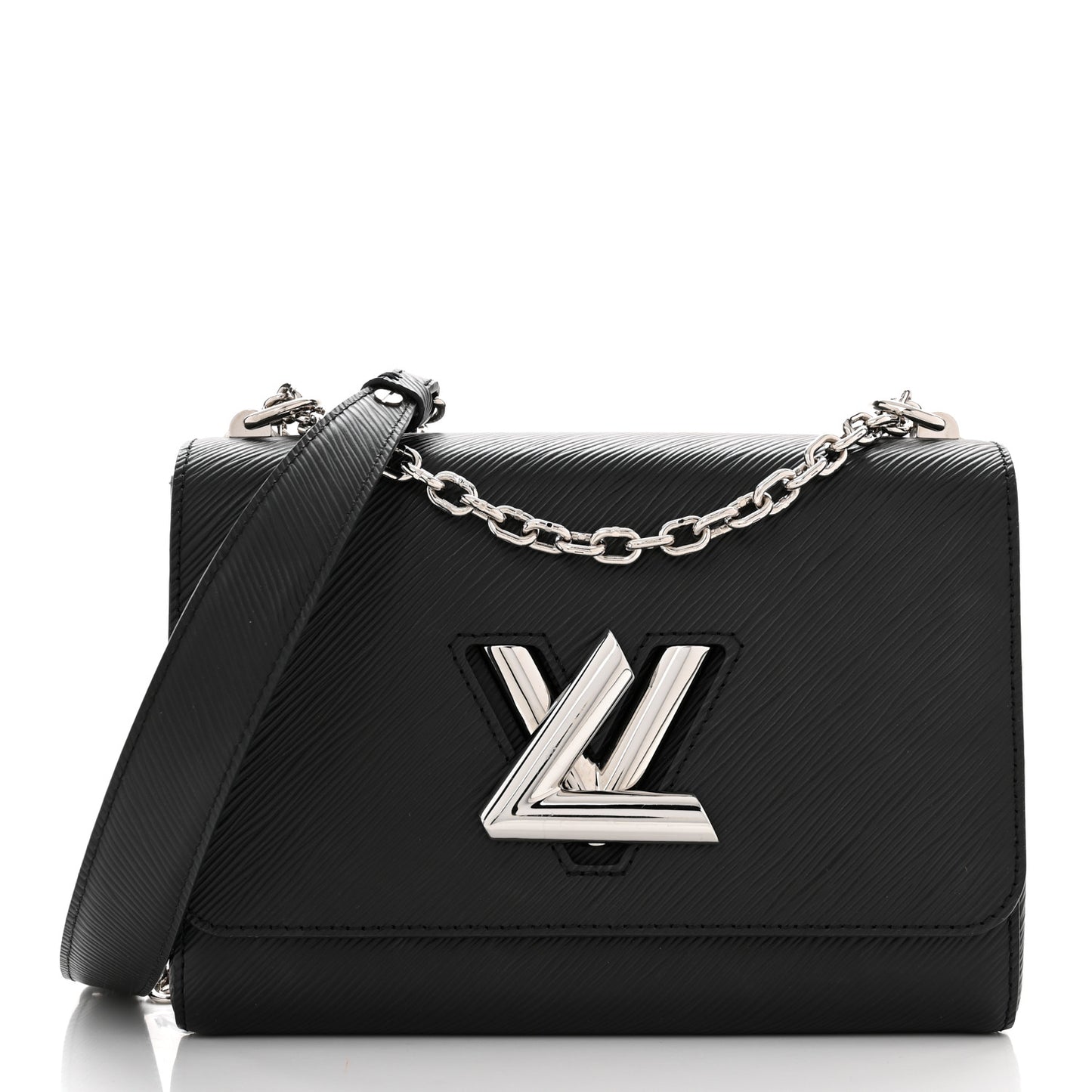 Epi Twist Shoulder Bag MM Black