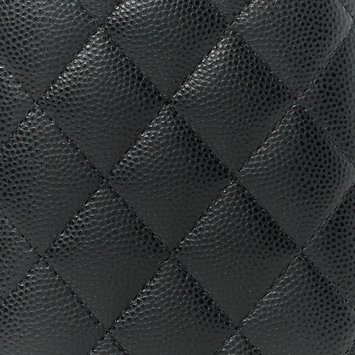 Chanel Caviar Quilted Phone Holder With Chain Black 8 of 10