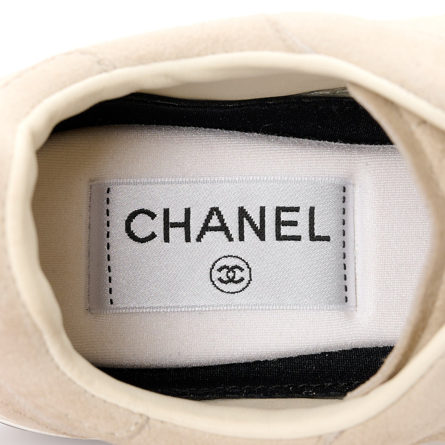 Suede Womens CC Sneakers 36.5 Light Beige