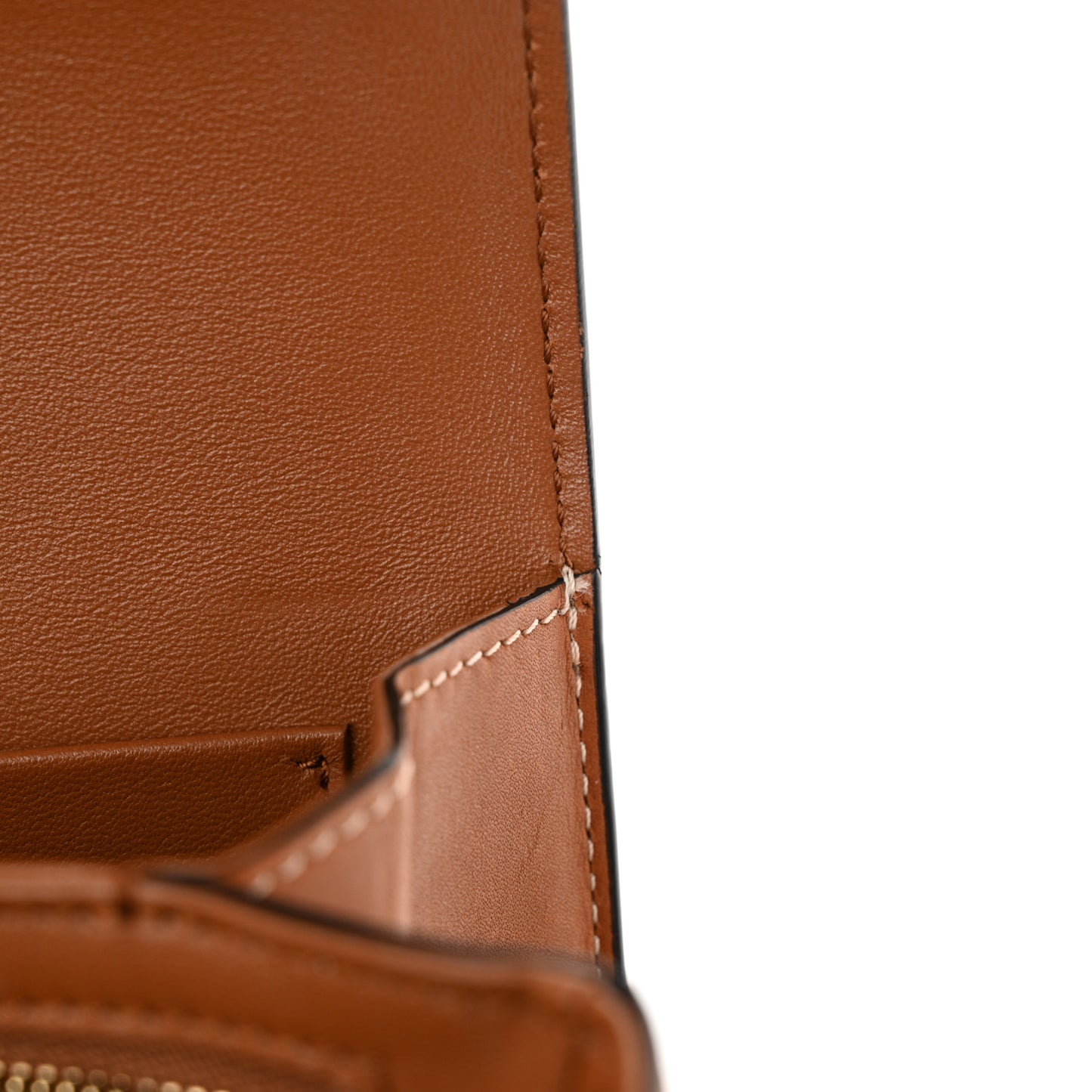 Textile Natural Calfskin Medium Triomphe Bag Green