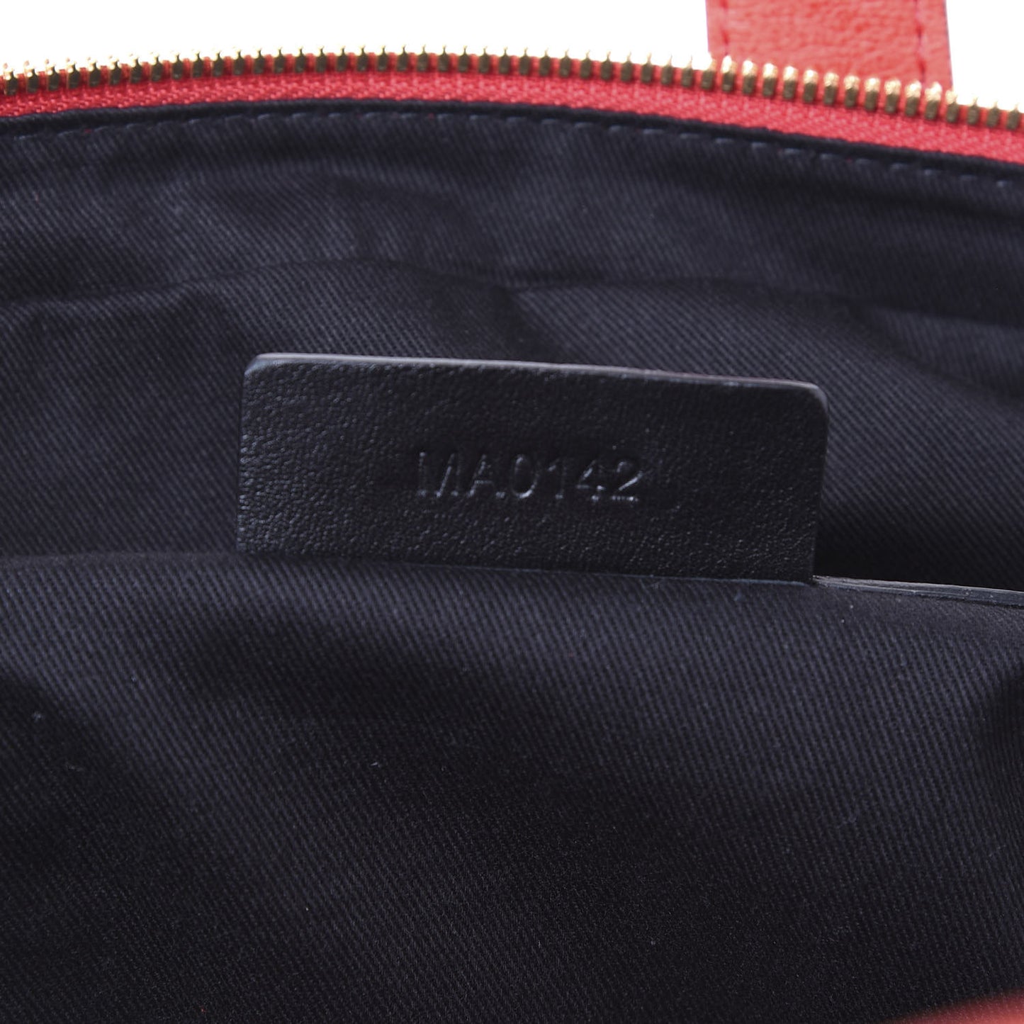 Lambskin Small Nightingale Red