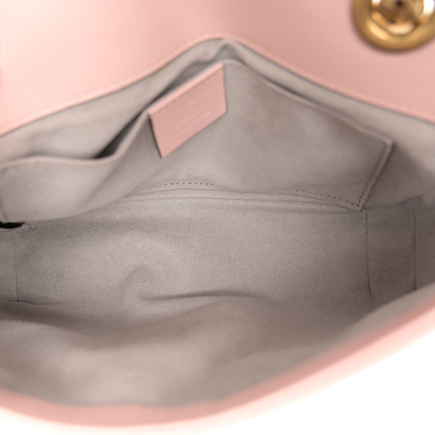 Calfskin Matelasse Small GG Marmont Shoulder Bag Perfect Pink