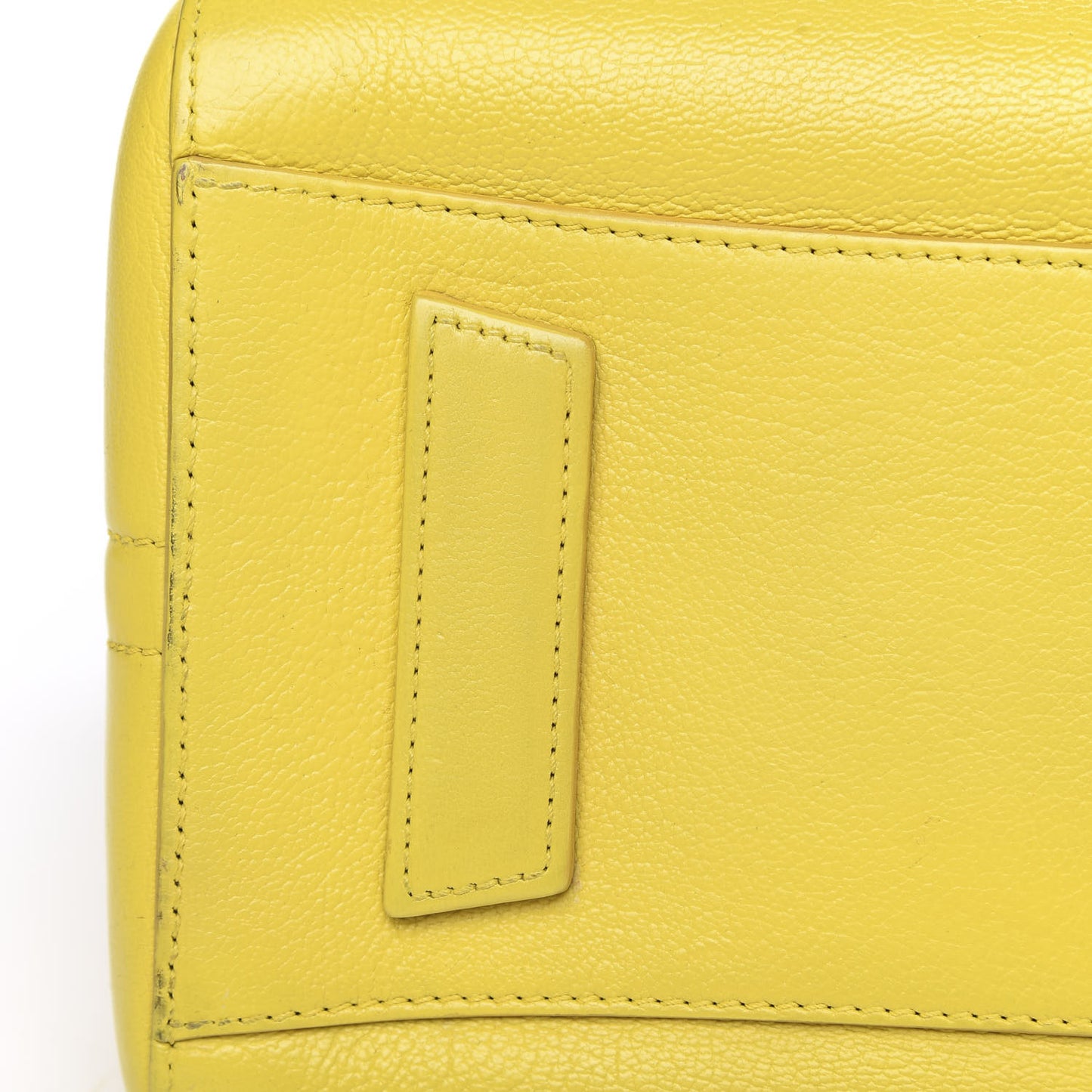 Sugar Goatskin Small Antigona Yellow