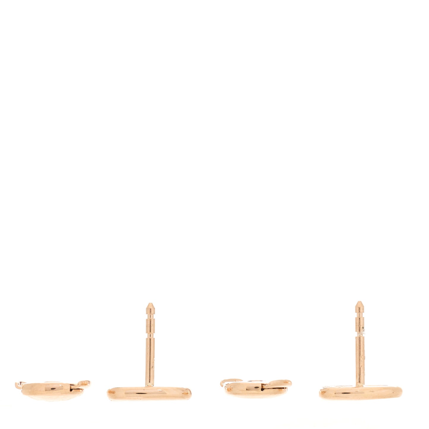 18K Rose Gold TPM Farandole Stud Earrings