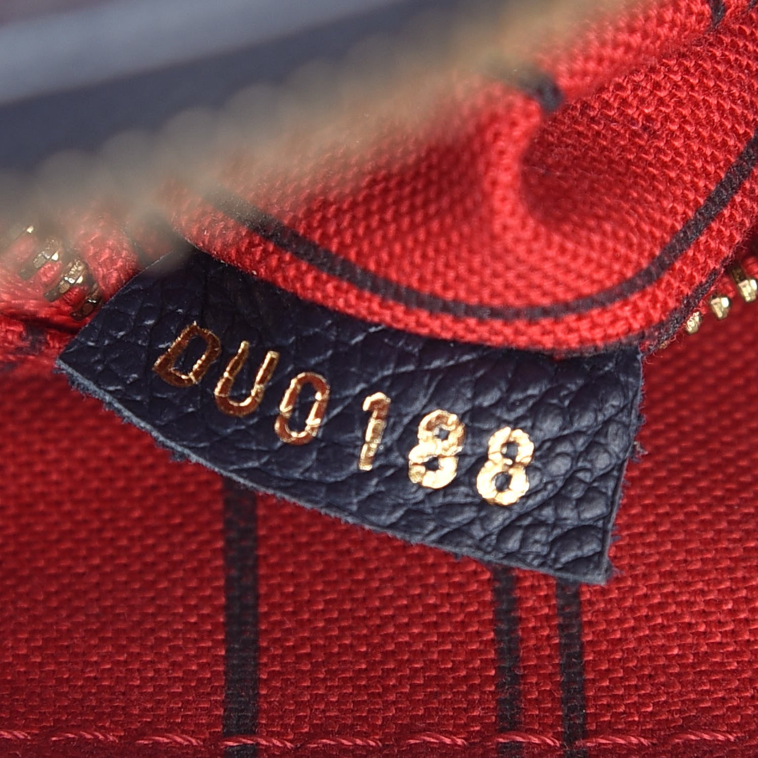 Louis Vuitton Empreinte Speedy Bandouliere 25 NM Marine Rouge 7 of 9