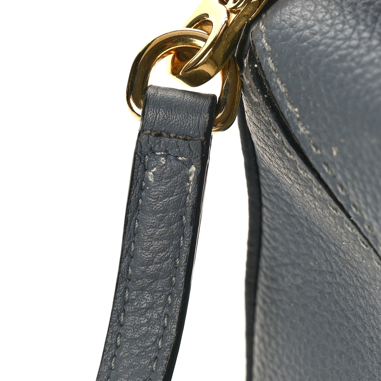 Soft Grained Calfskin Mini Puzzle Bag Gunmetal