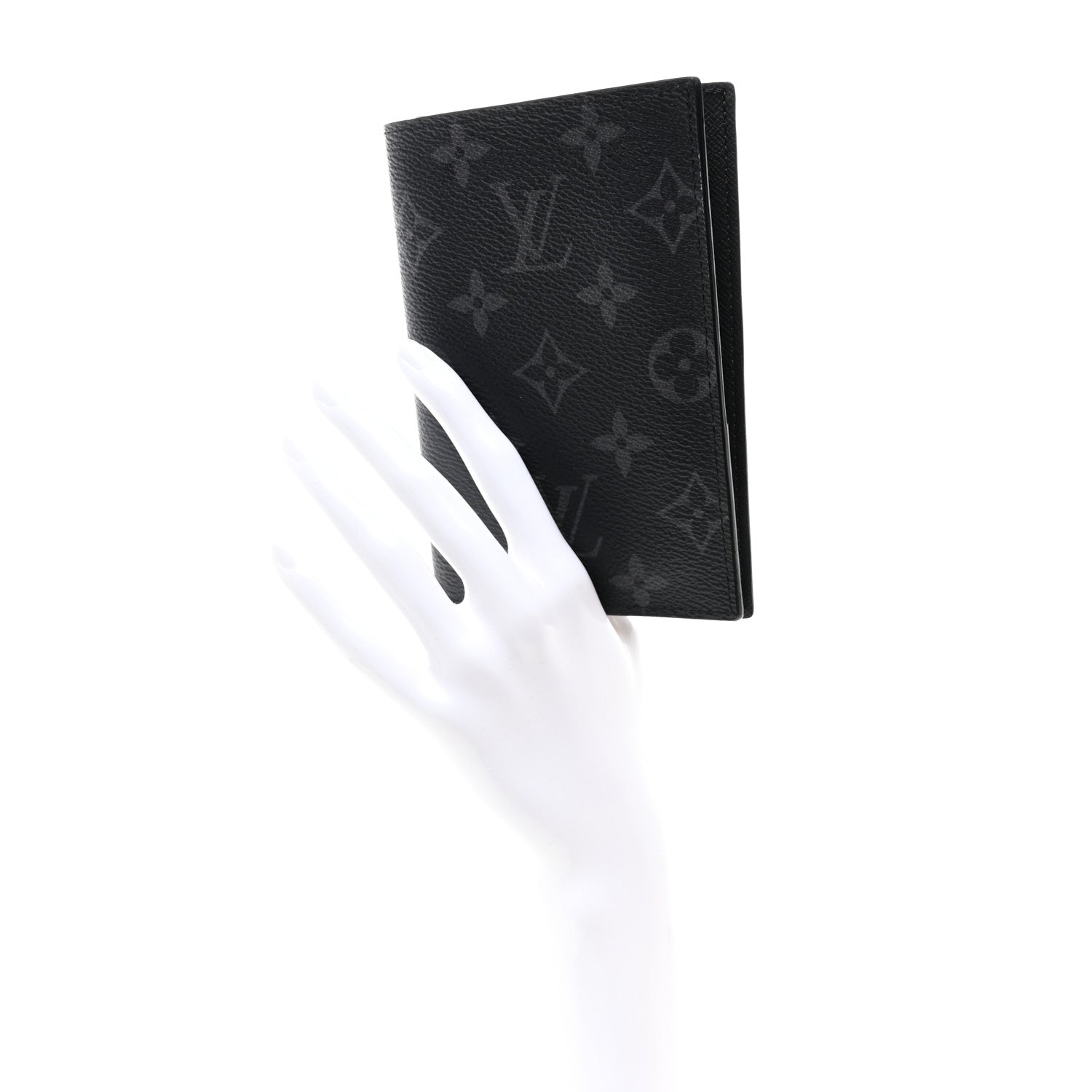 Louis Vuitton Monogram Eclipse Passport Cover 2 of 7