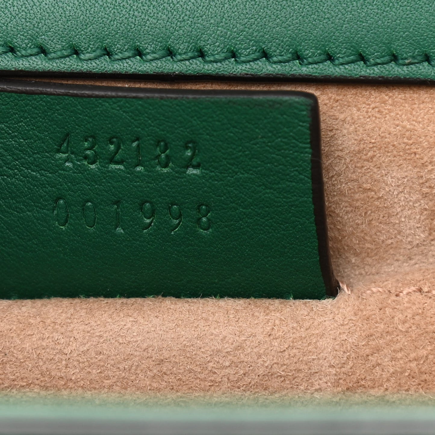 Calfskin Studded Small Padlock Shoulder Bag Emerald