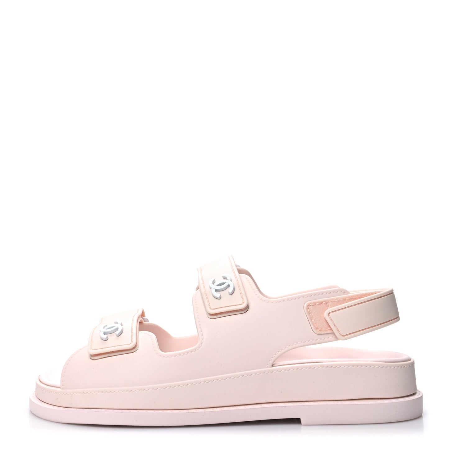 Rubber CC Dad Sandals 35 Pale Pink