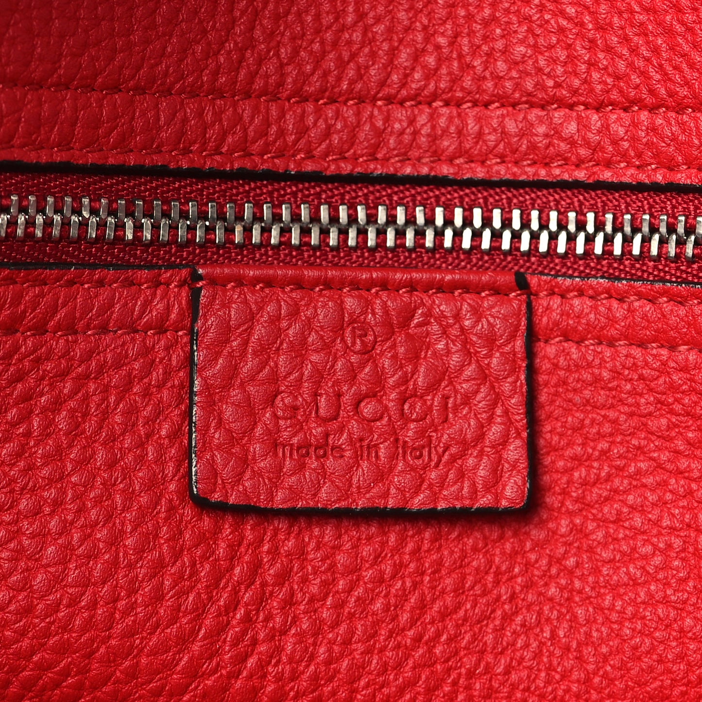 Soft Calfskin Medium Jackie Top Handle Bag Hibiscus Red