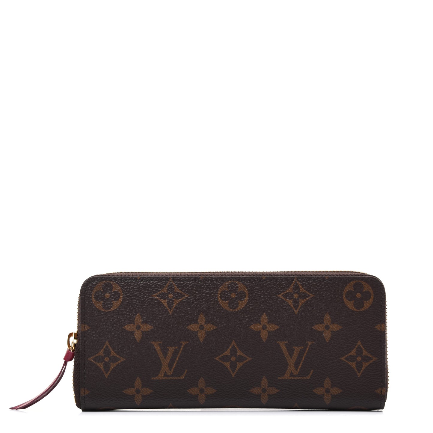 Monogram Clemence Wallet Fuchsia
