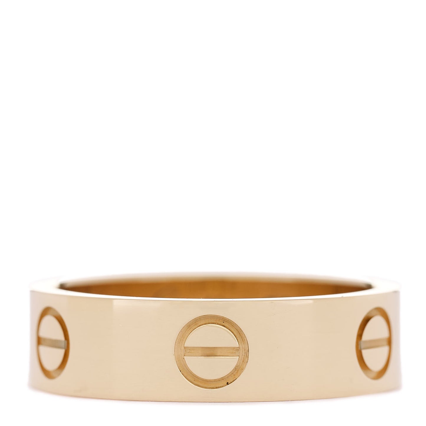 18K Yellow Gold 5.5mm LOVE Ring 56 7.75