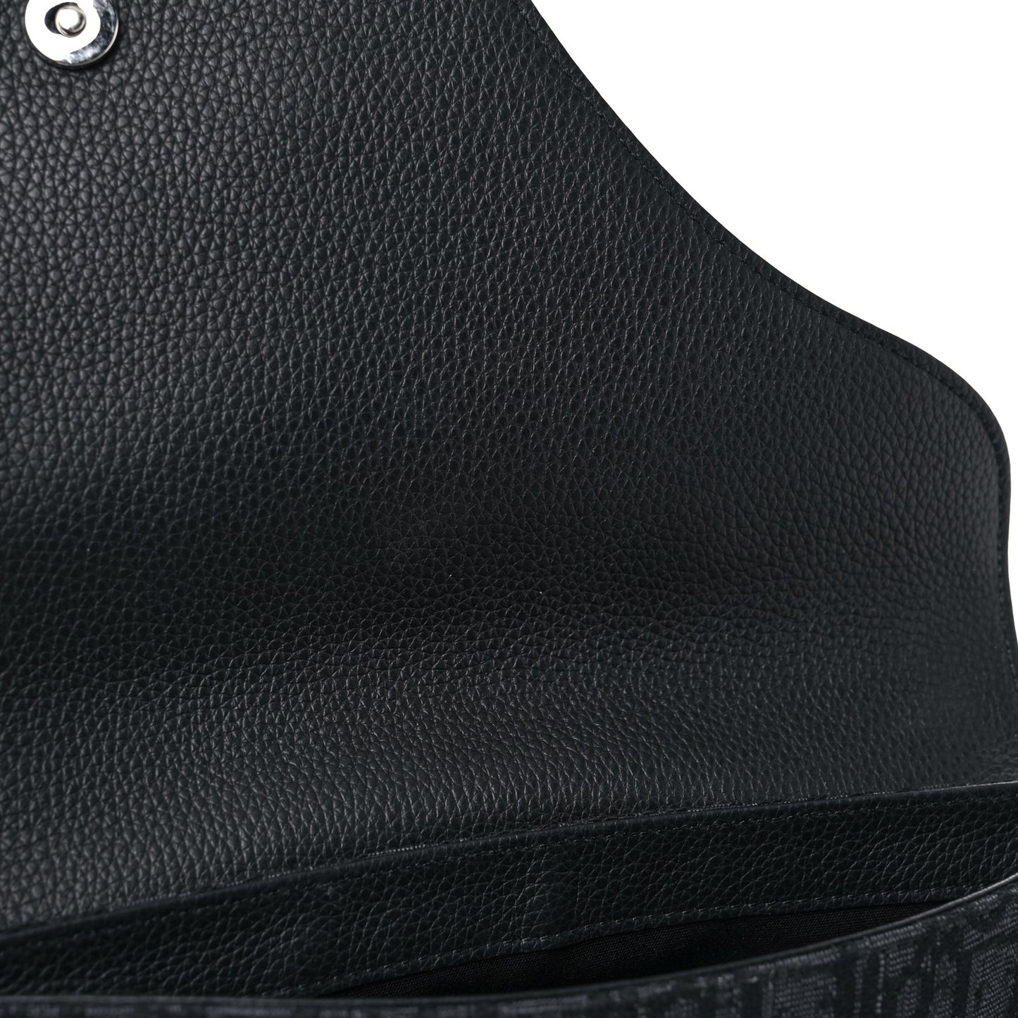 Oblique Saddle Messenger Pouch Blue Black