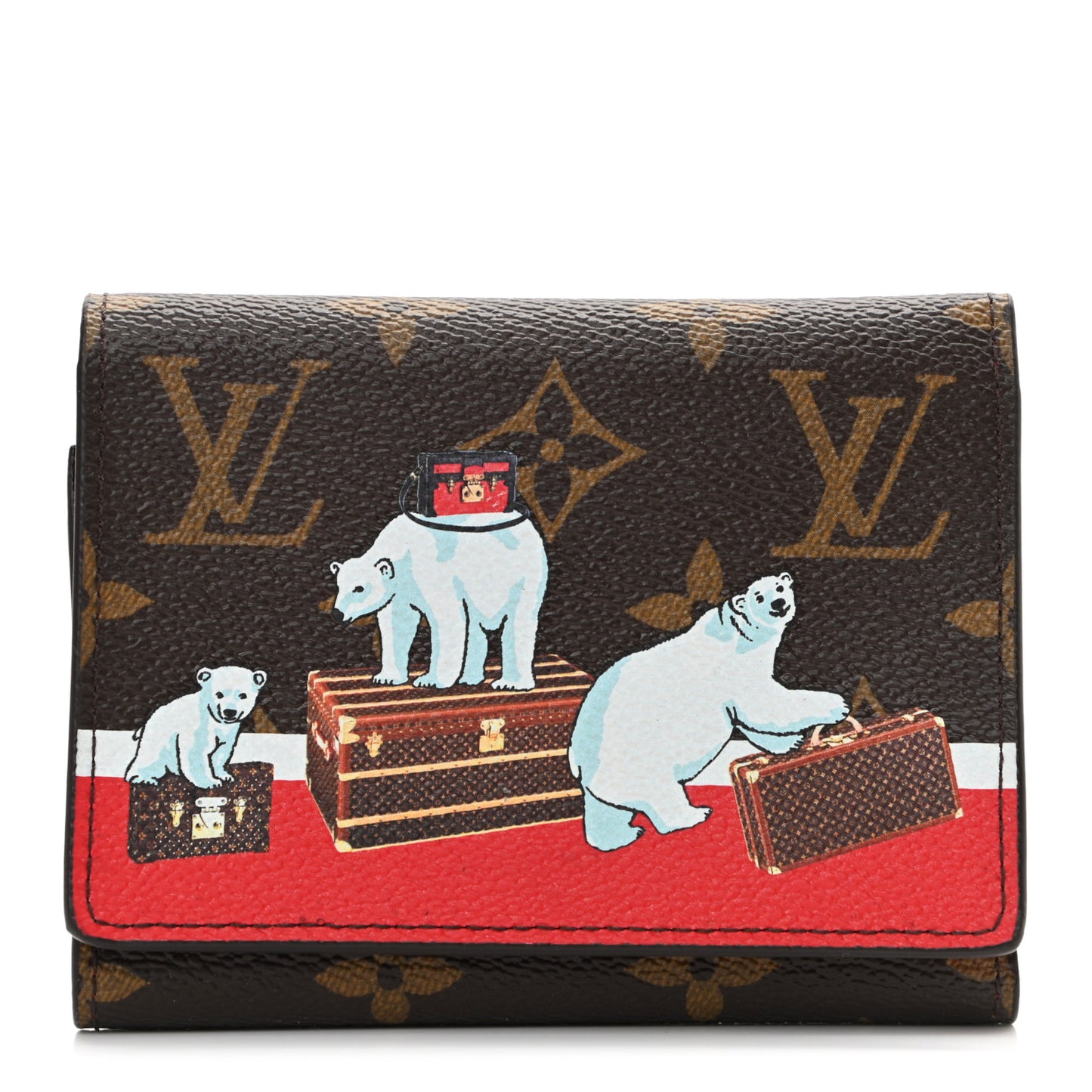 Monogram 2017 Christmas Animation Victorine Wallet