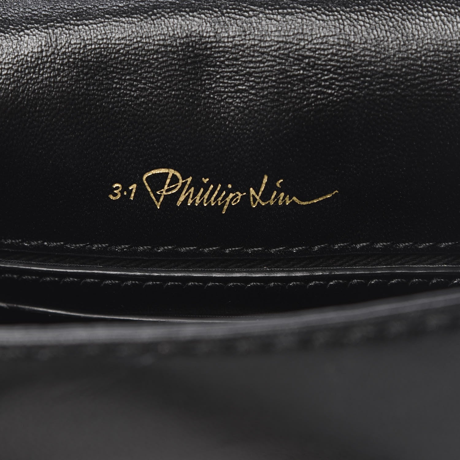 3.1 Phillip Lim 3.1 Calfskin Alix Soft Flap Clutch Black 6 of 11