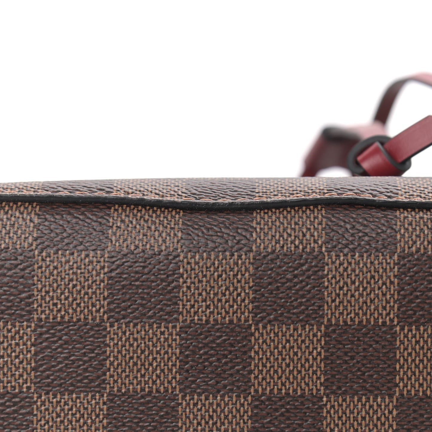 Damier Ebene Neonoe MM Cherry Berry
