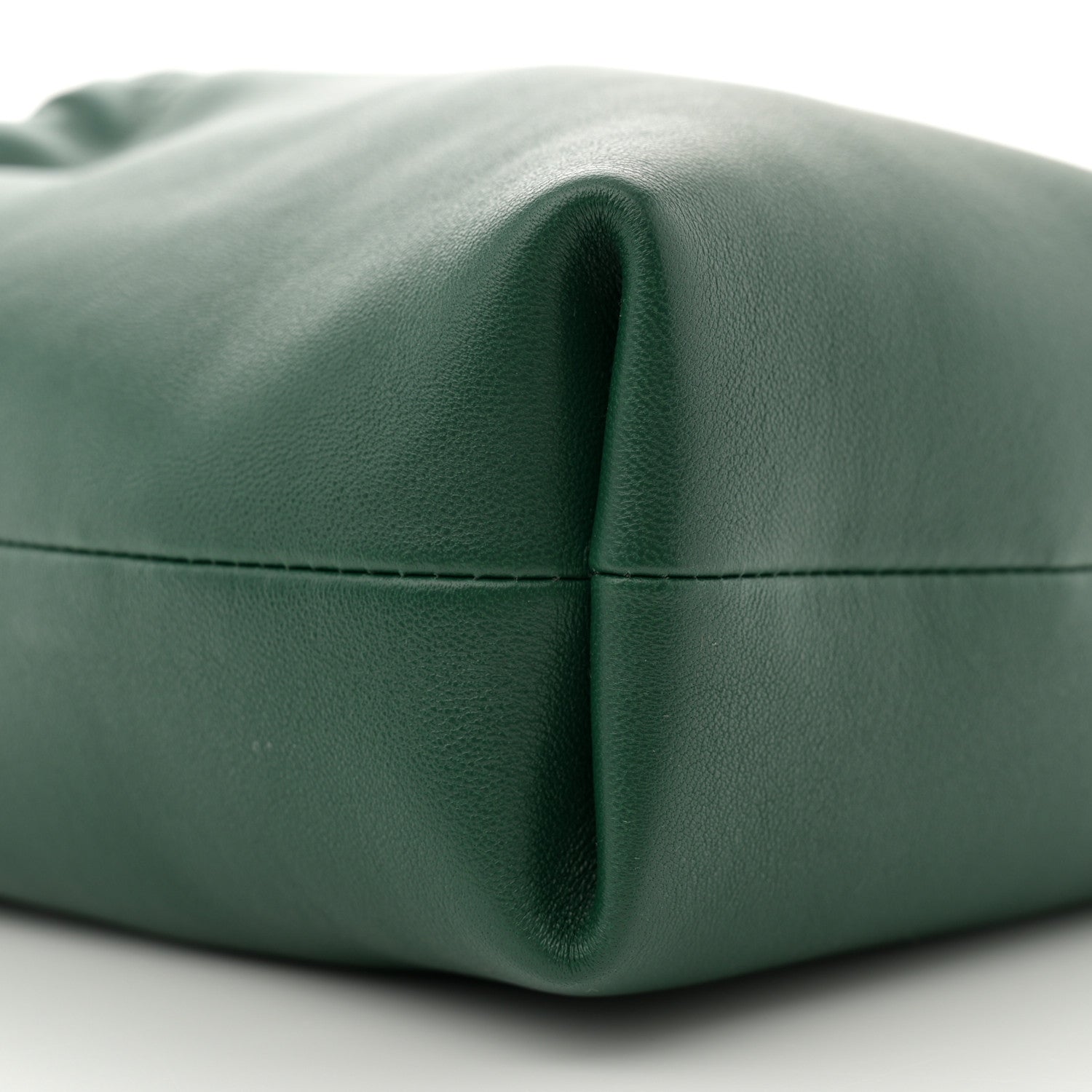 Valentino Garavani Nappa Mini Vlogo Pouf Bucket Bag Amazon Green 9 of 11