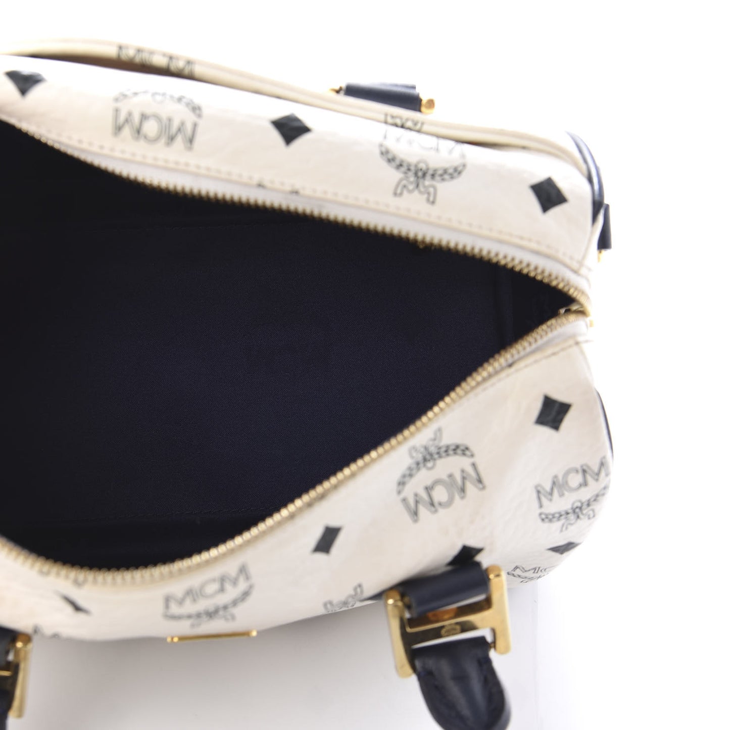 Visetos Boston Satchel White
