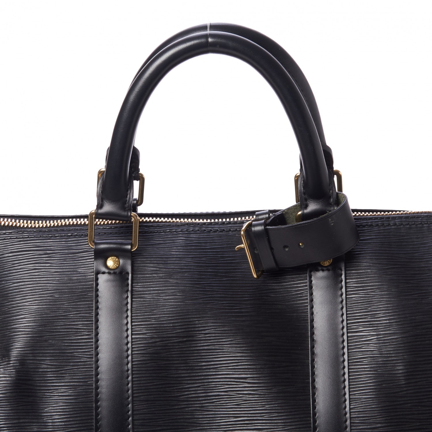 Louis Vuitton Epi Keepall 50 Black 8 of 10