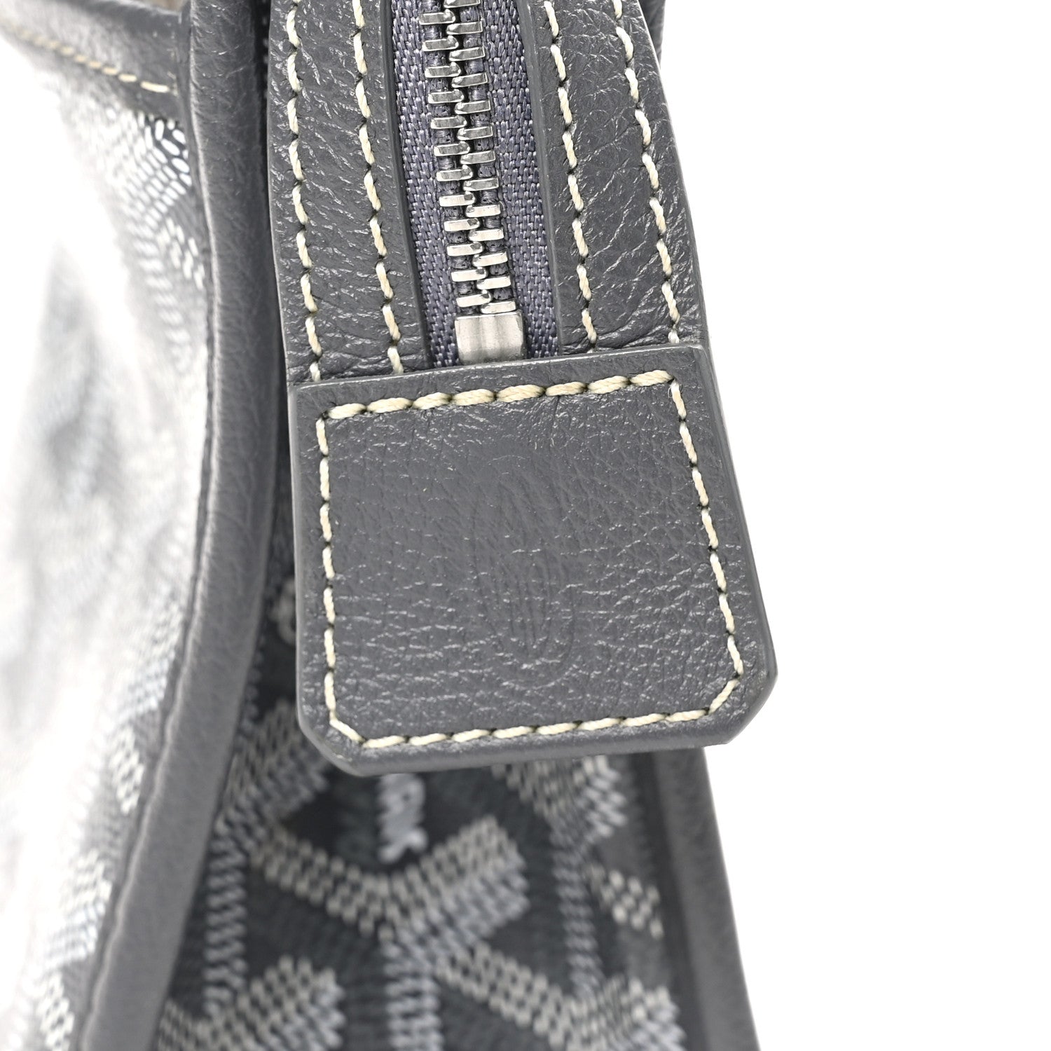 Goyard Goyardine Jouvence MM Toiletry Pouch Grey 8 of 9