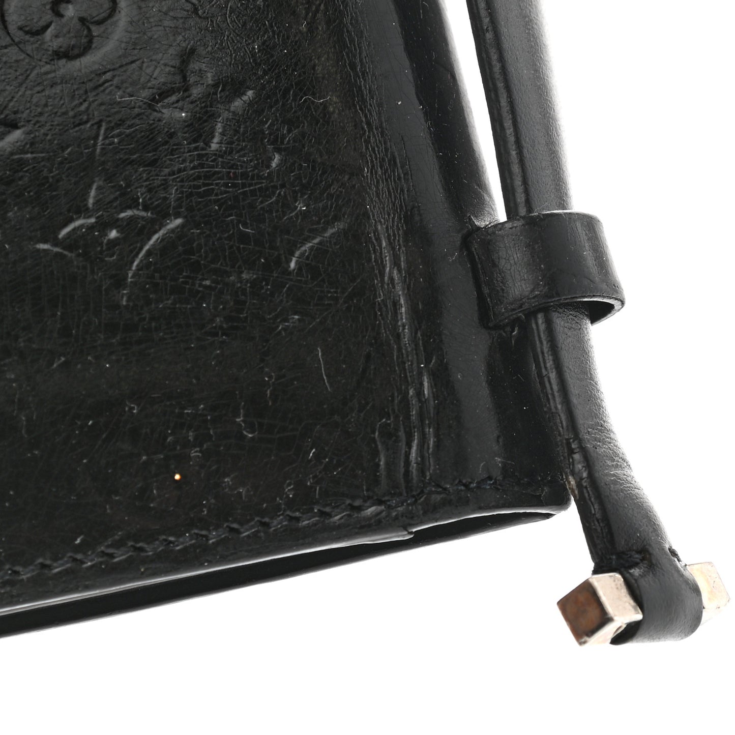 Monogram Glace Anouchka Pochette MM Black
