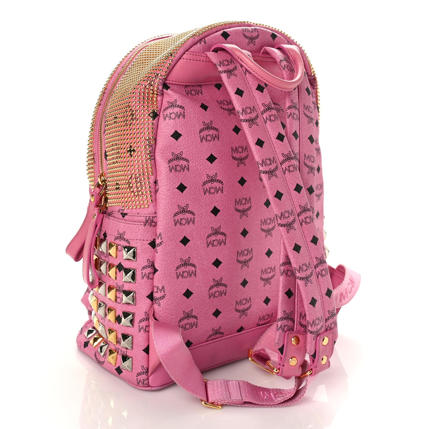 Visetos Studded Medium Stark M Backpack Pink