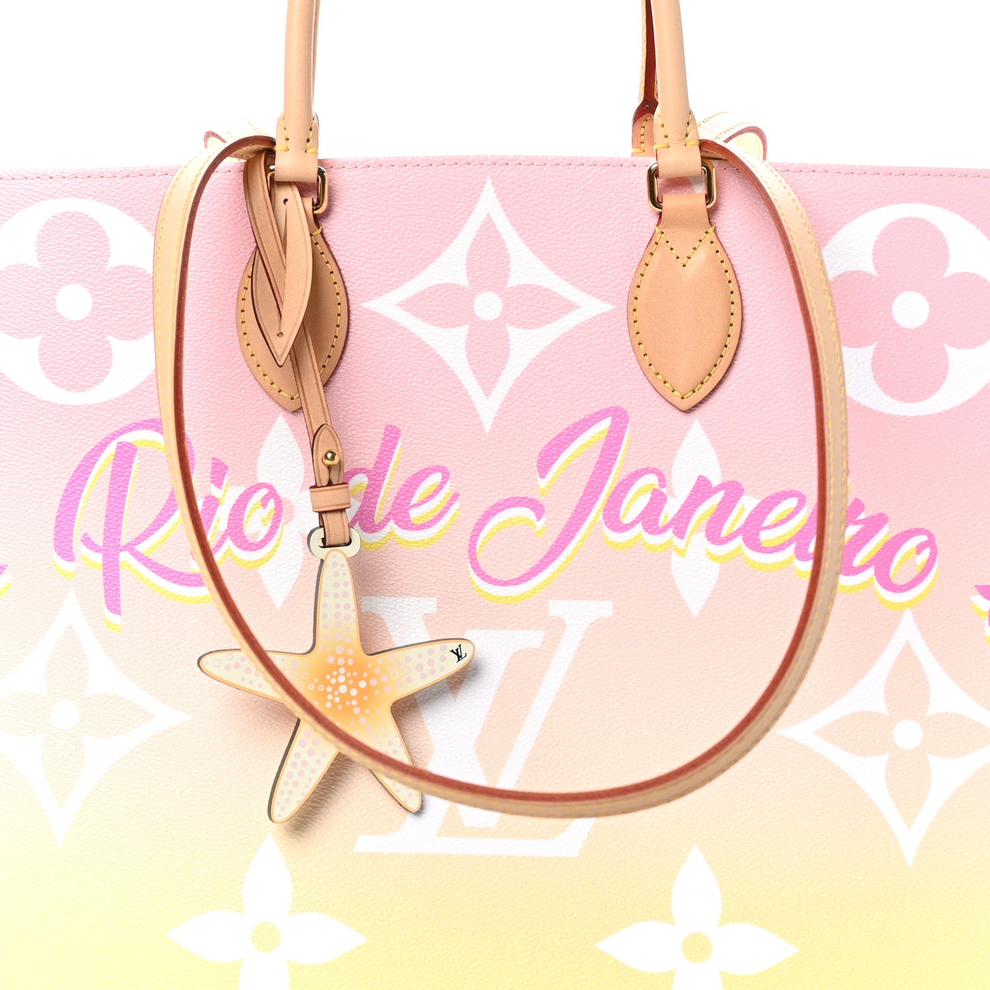 Monogram Giant By The Pool Rio De Janeiro Onthego GM Light Pink