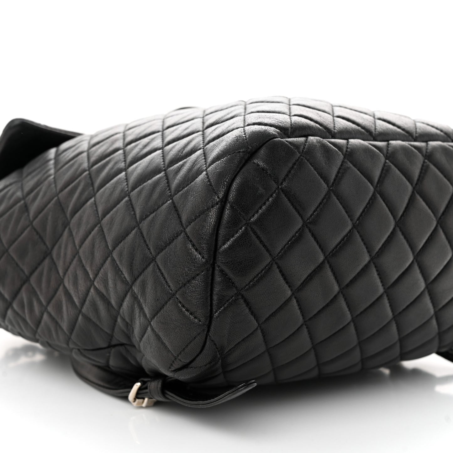 Calfskin Quilted Large Urban Spirit Backpack Black