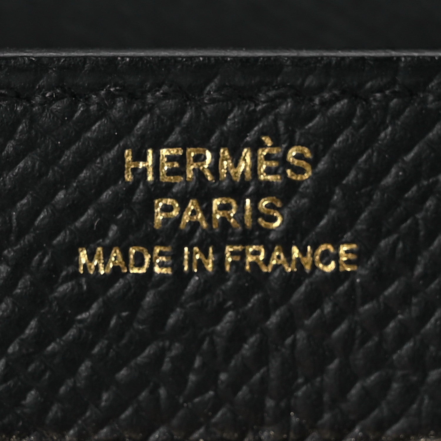 Hermes Epsom Kelly Wallet To Go Black 11 of 16