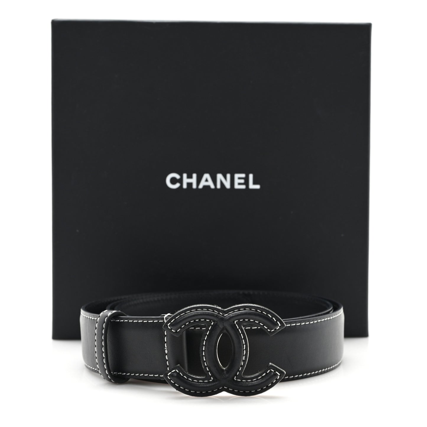 Calfskin CC Belt 85 34 Black