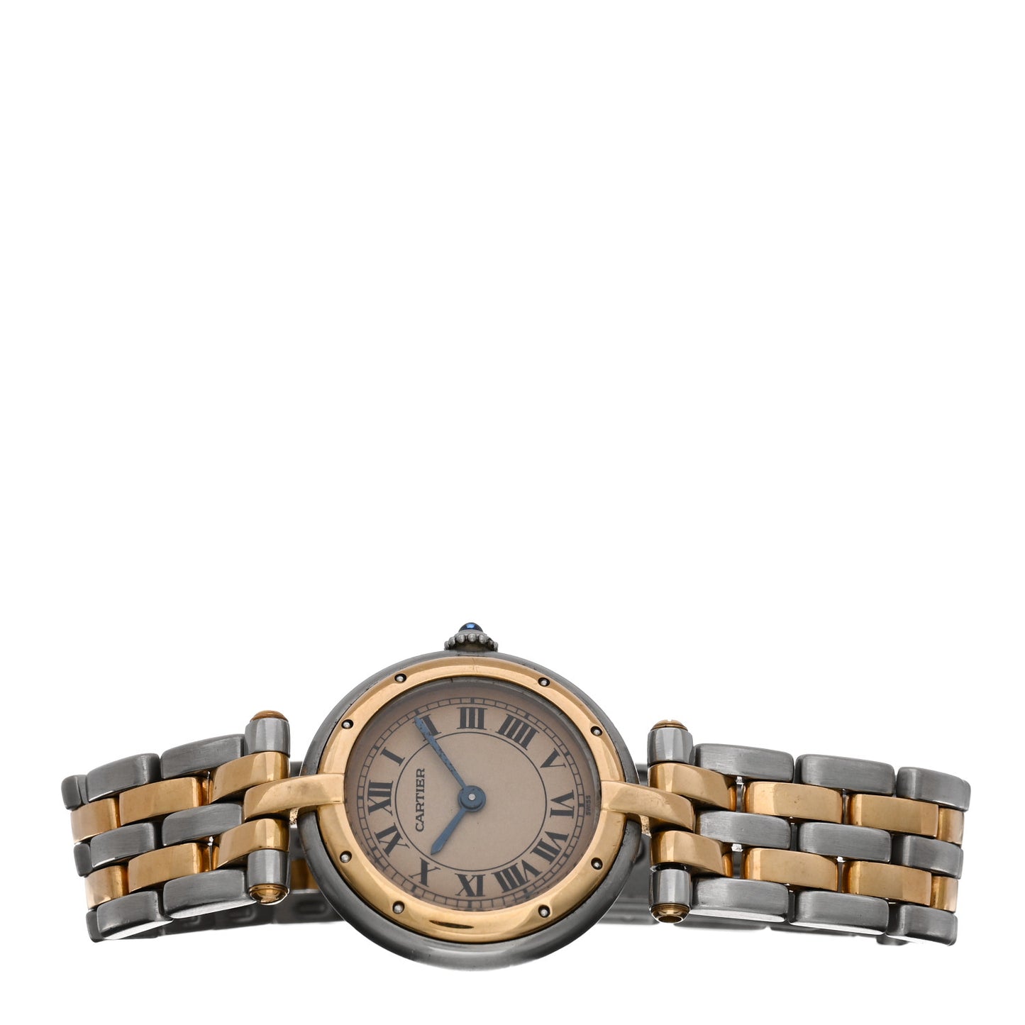Stainless Steel 18K Yellow Gold 24mm Panthere Vendome Quartz Watch