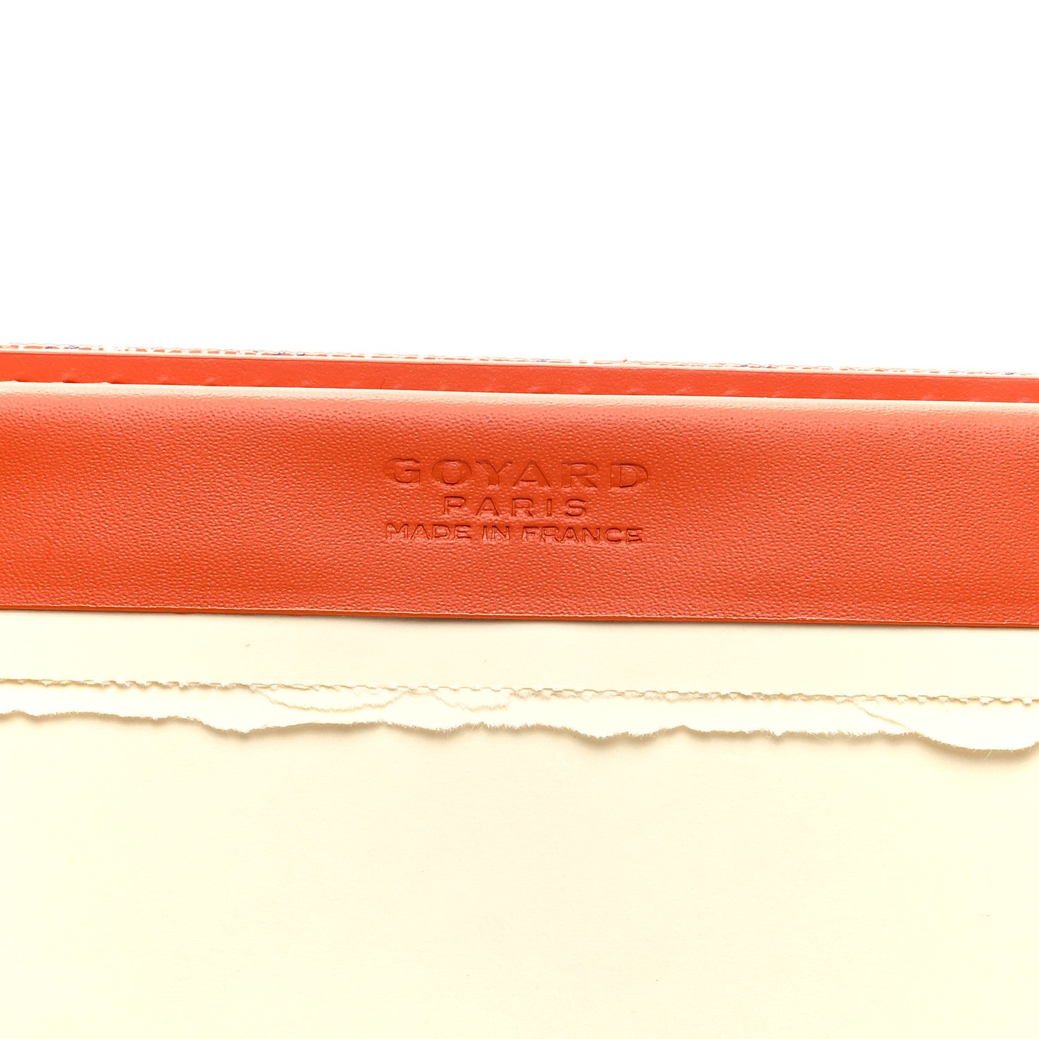 Goyard Goyardine Agenda Cover Orange 6 of 7