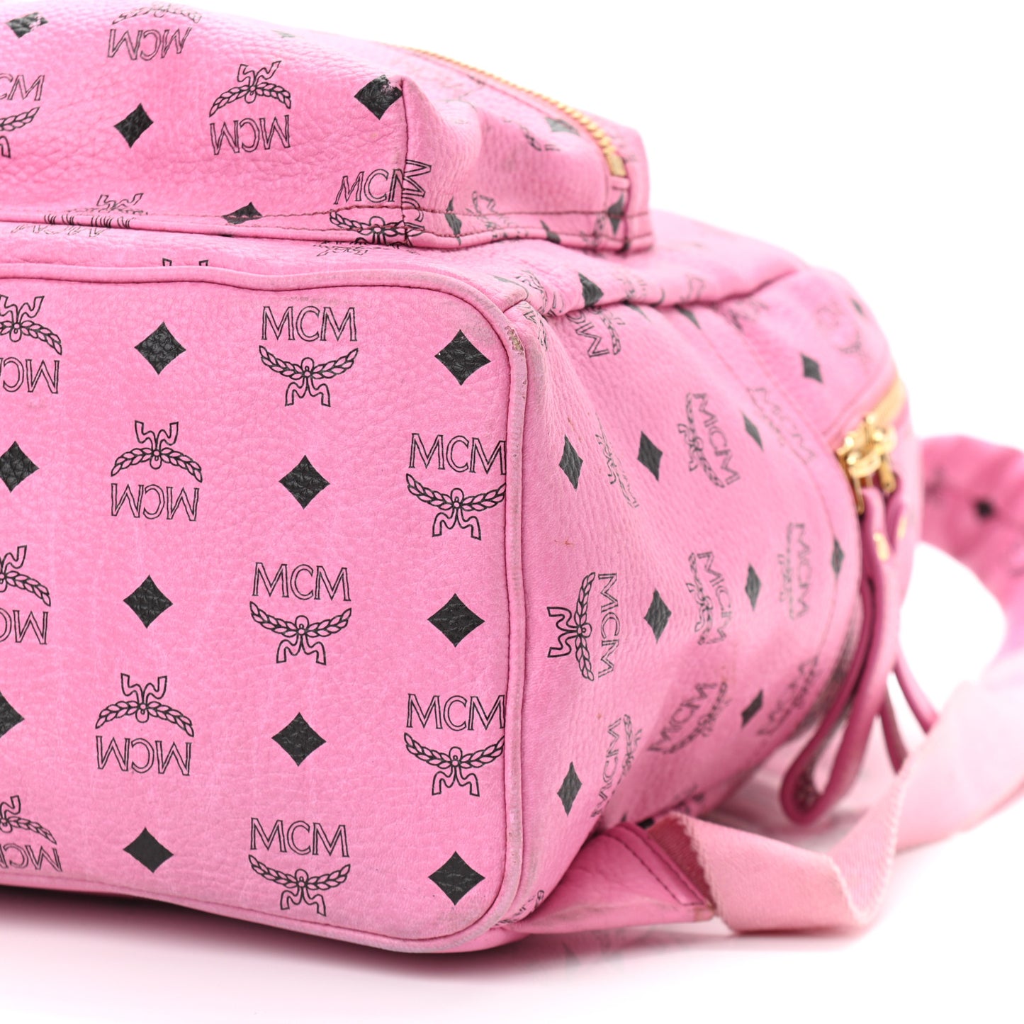Visetos Medium Sprinkle Stud Stark Backpack Pink