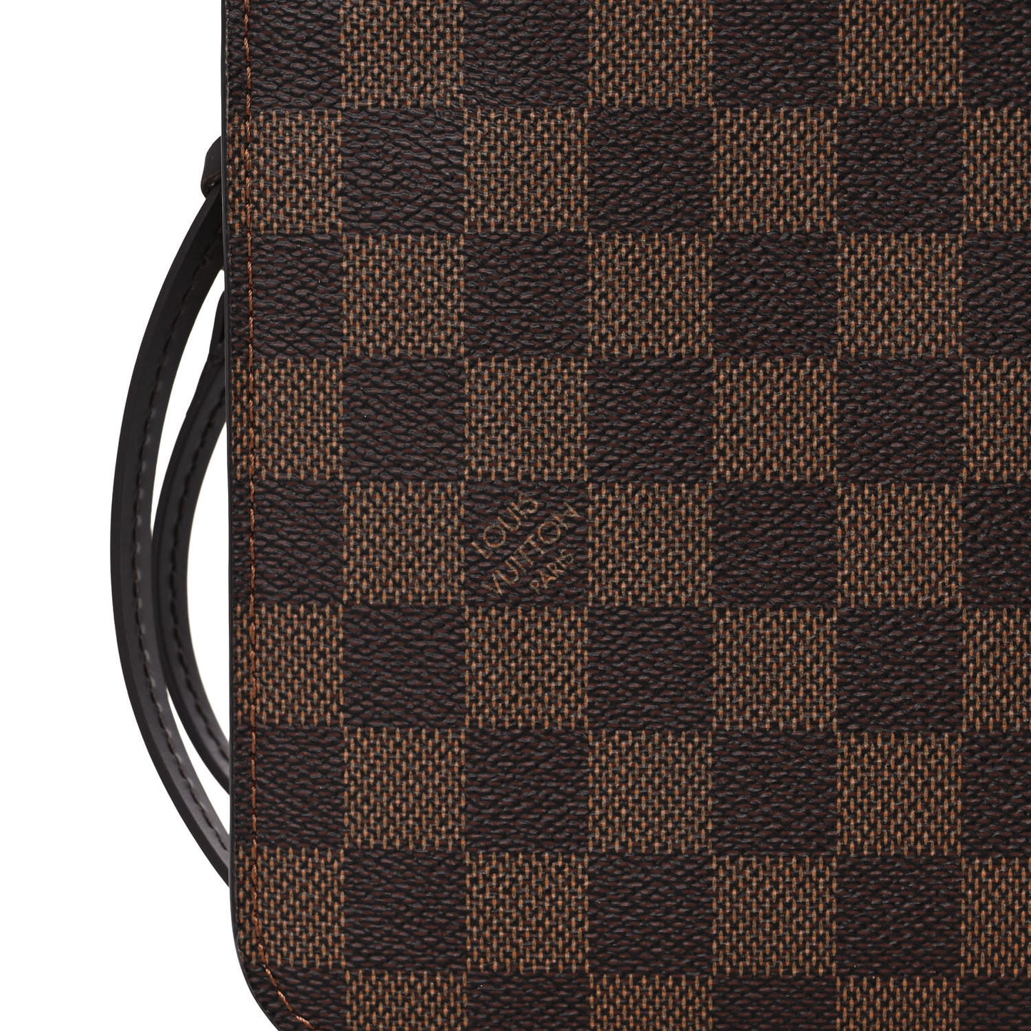 Damier Ebene Neverfull MM GM Pochette Rose Ballerine