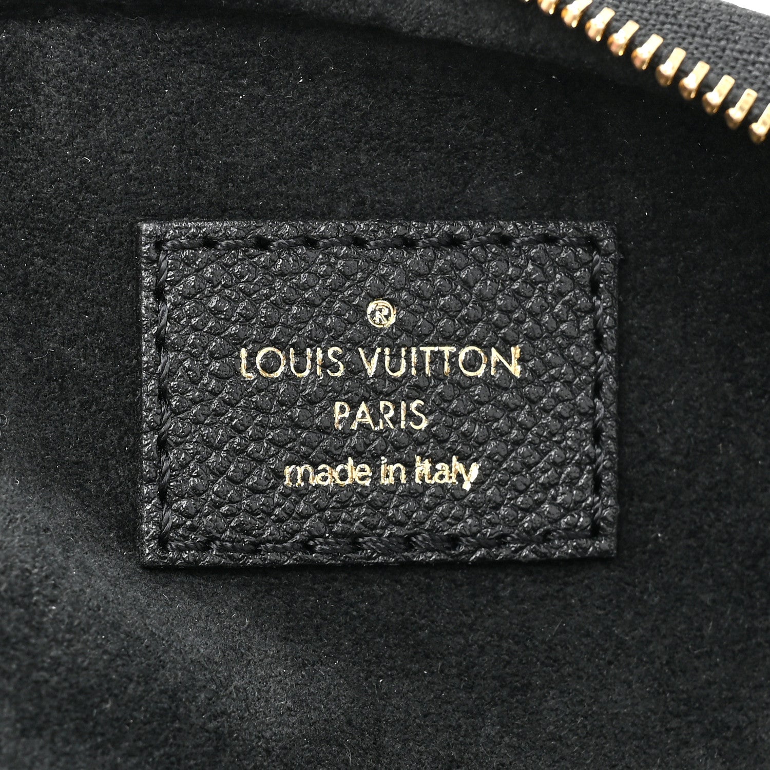 Louis Vuitton Empreinte Mini Bumbag Black 7 of 11