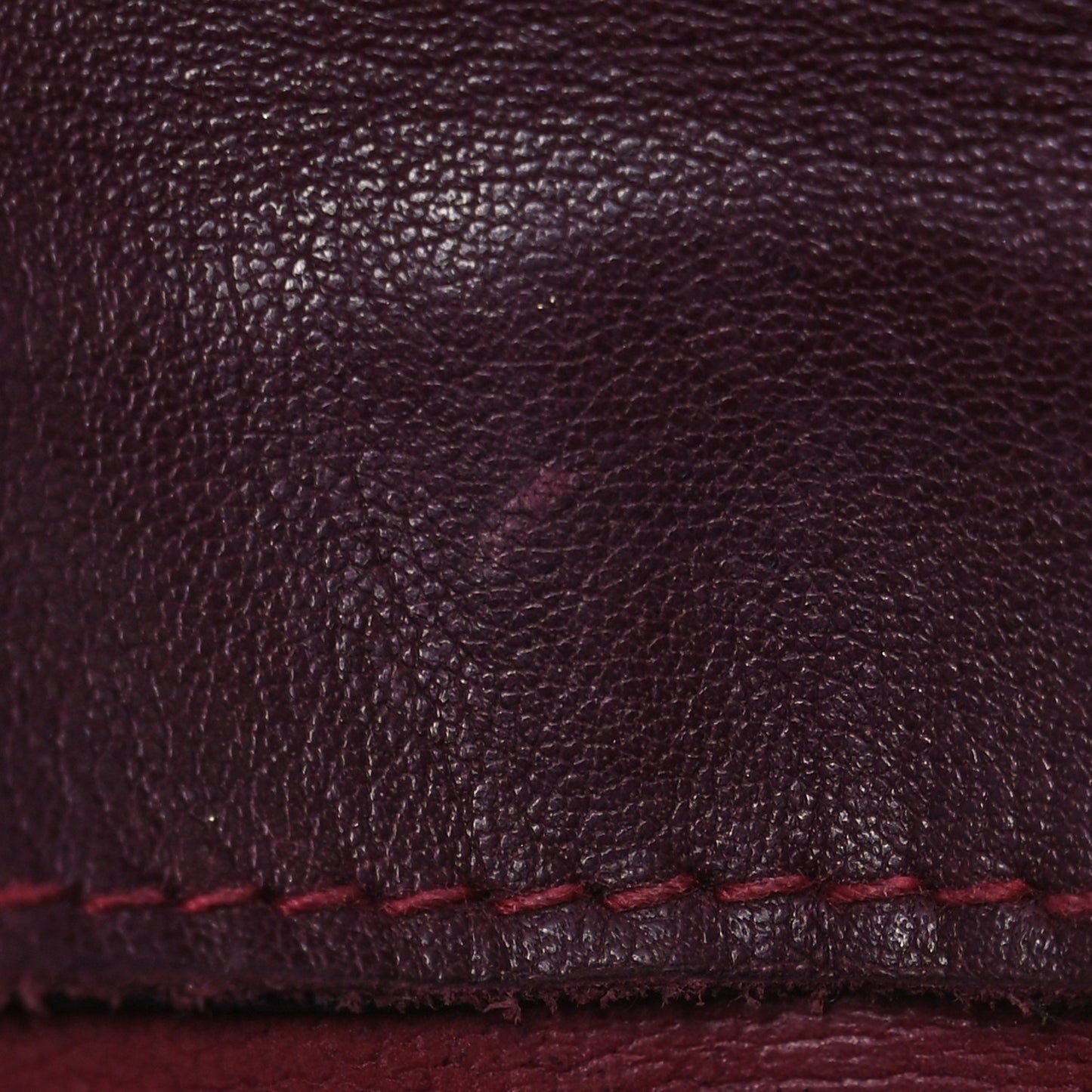 Lambskin Diamond Stitched Waist Chain Belt Flap Bag Burgundy