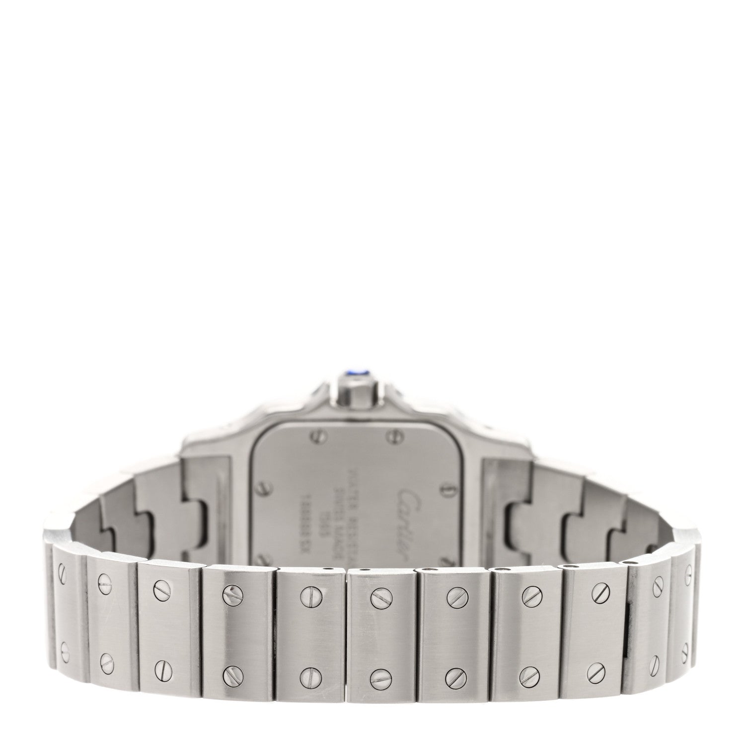 Cartier Stainless Steel 24mm Santos de Cartier Galbee Quartz Watch 3 of 4