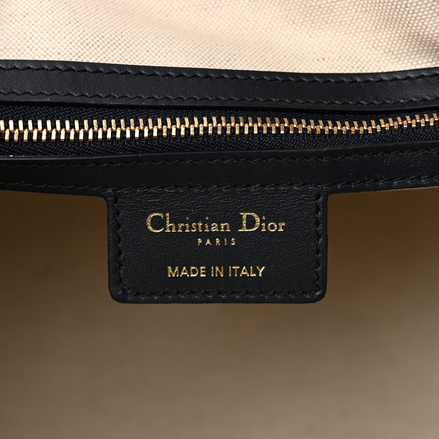 Calfskin Small Dior Vibe Zip Bowling Bag Blue White