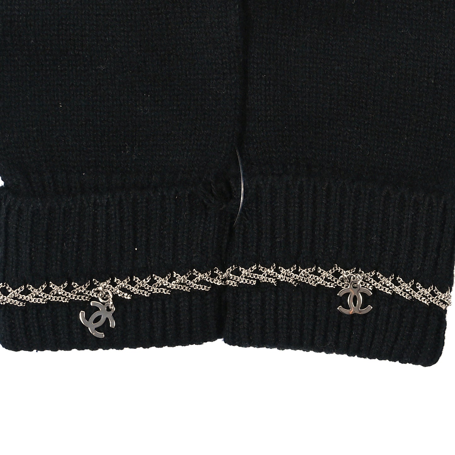 Cashmere Chain CC Gloves Black