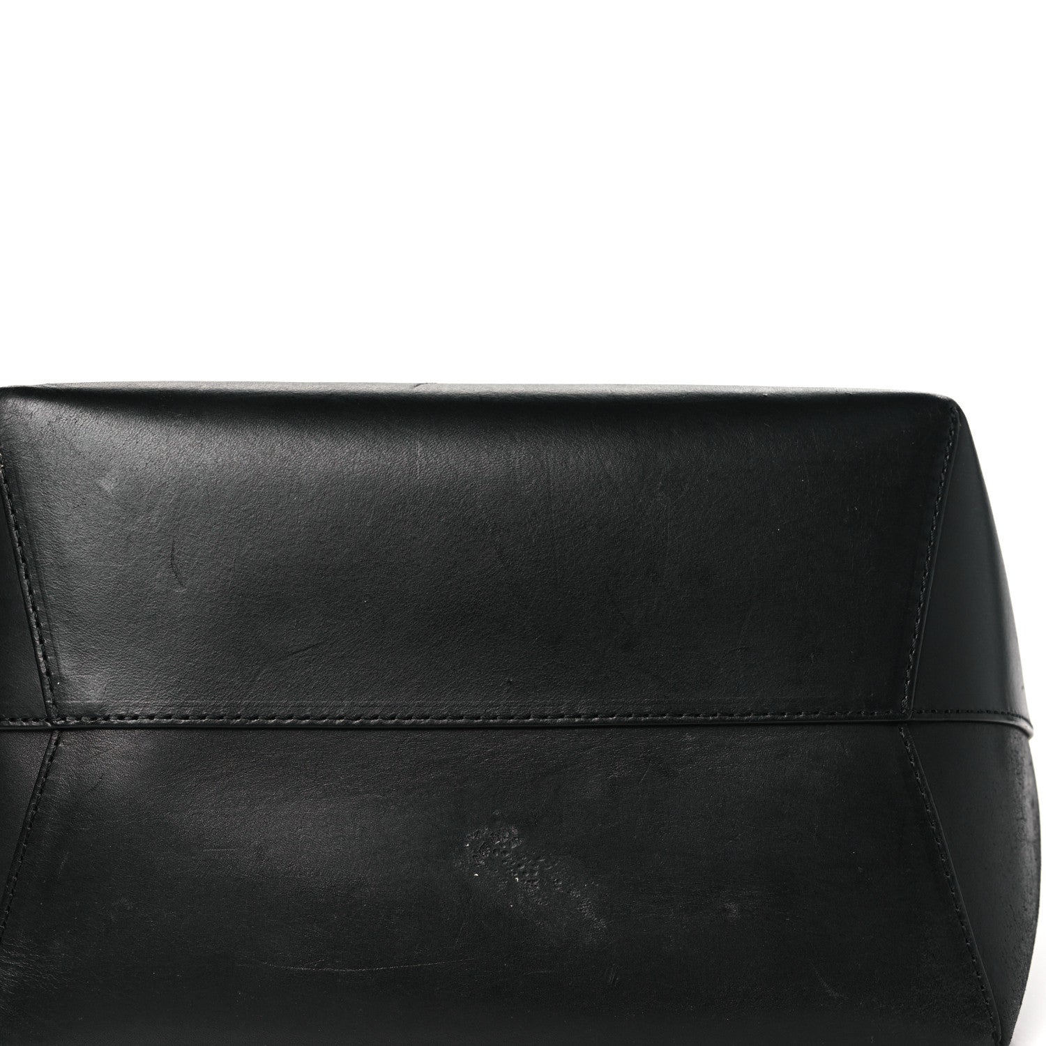 Mansur Gavriel Vegetable Tanned Calfskin Bucket Bag Black Dolly 10 of 14