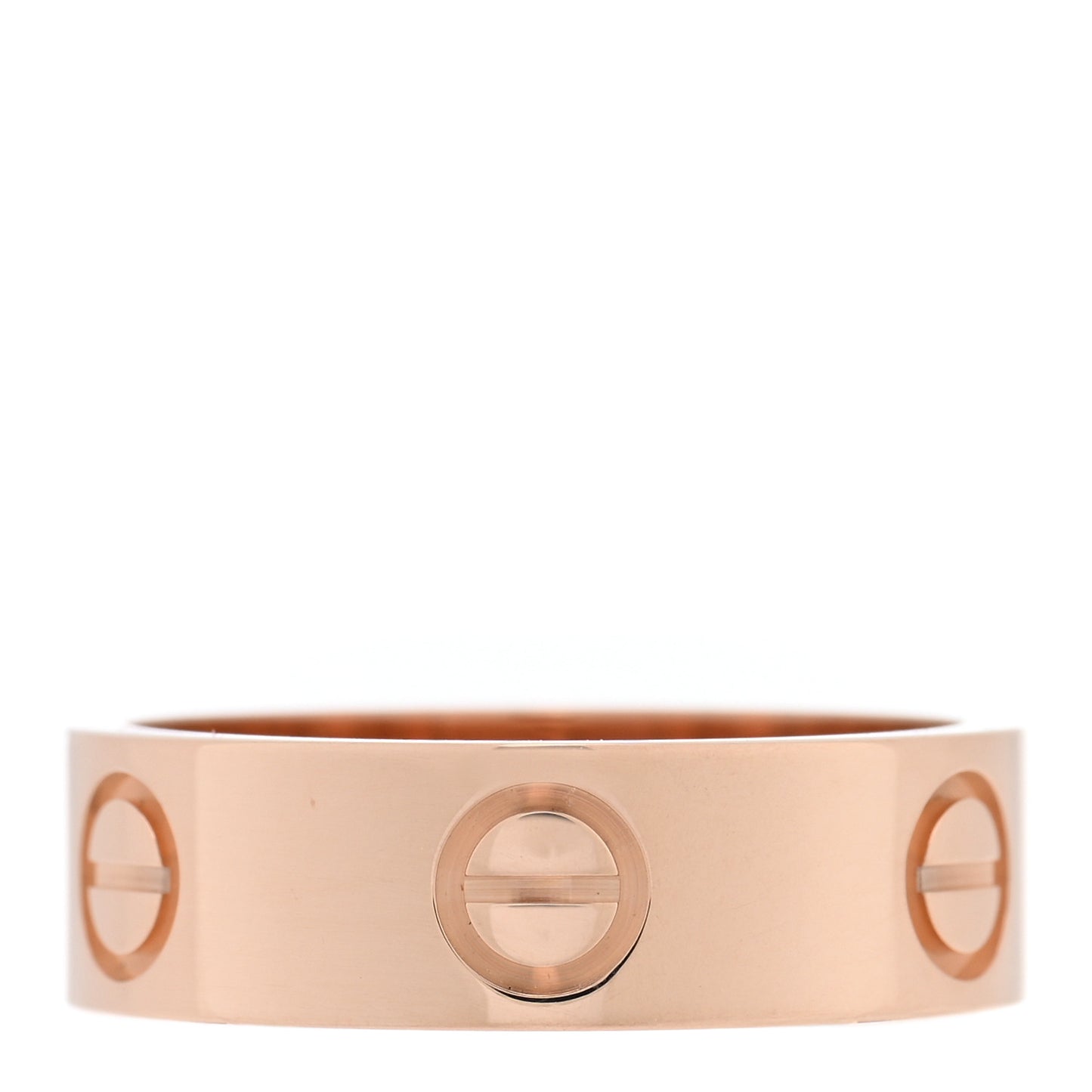 18K Pink Gold 5.5mm LOVE Ring 50 5.5